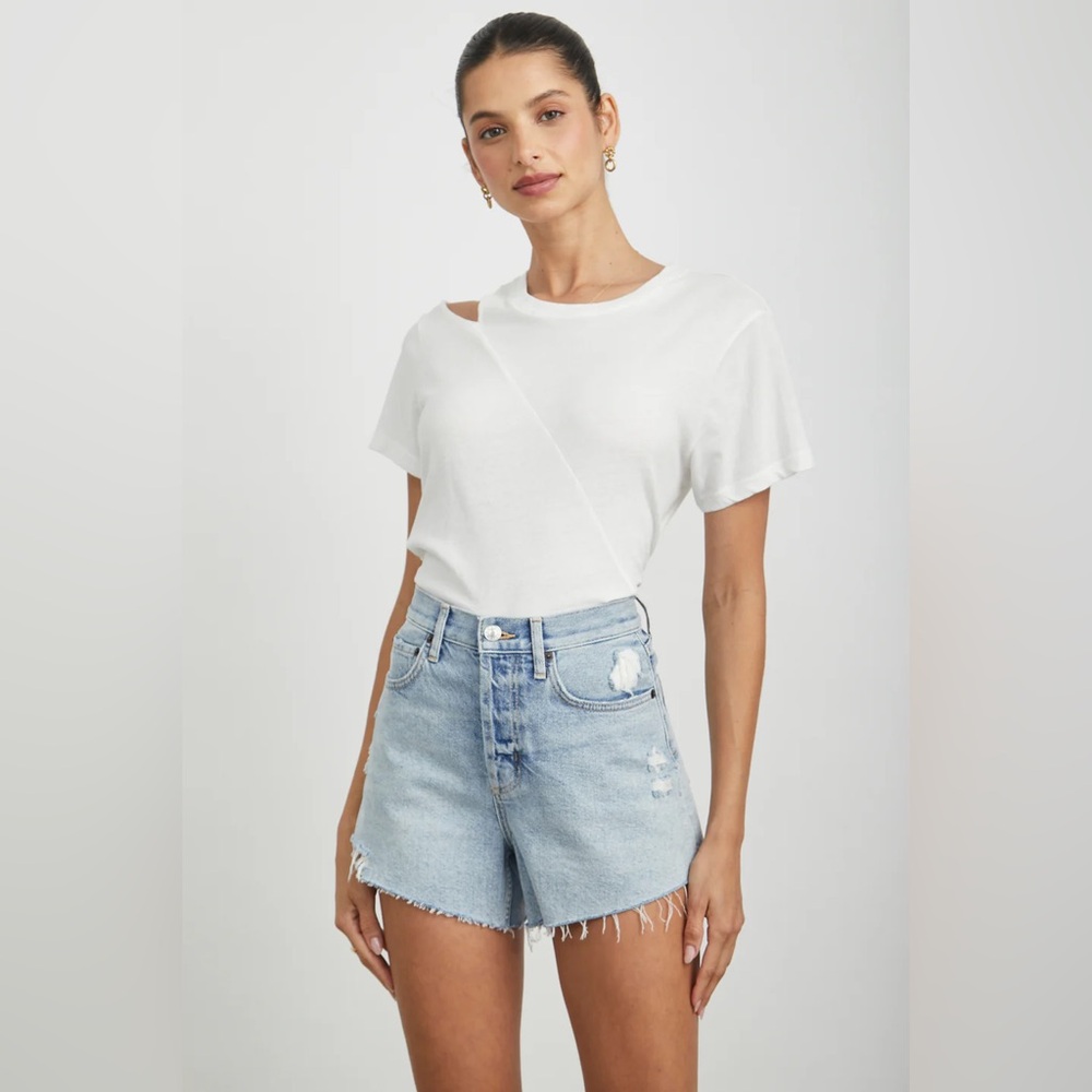 NWT Rails- The Zuma denim cut off shorts in Cloud Stine distress - Picture 4 of 10
